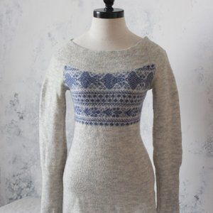 Free People seasonal wool sweater